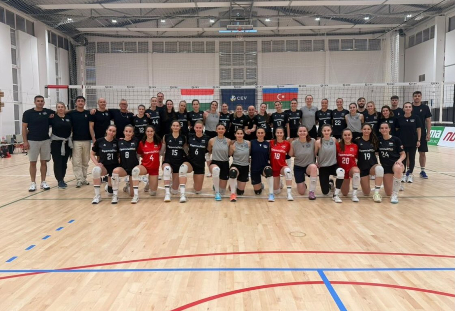 Azərbaycan voleybol millisinin Macarıstandakı təlim-məşq toplanışı başa çatıb