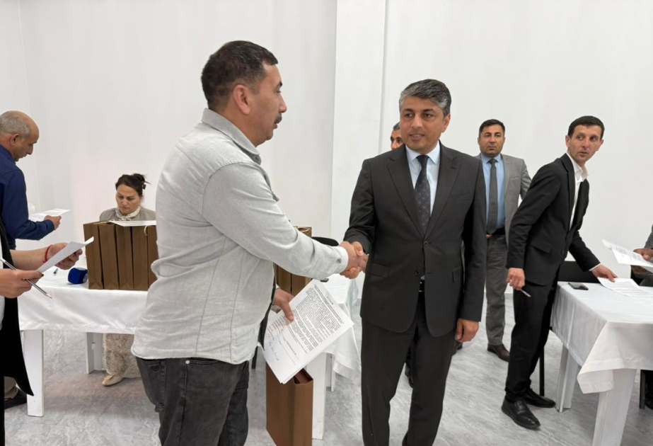 18 more families relocated to Shukurbeyli village receive house keys