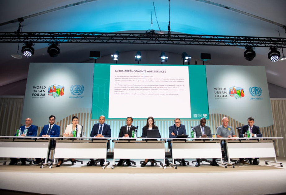 Briefing held on high-level participation and official visits during WUF13