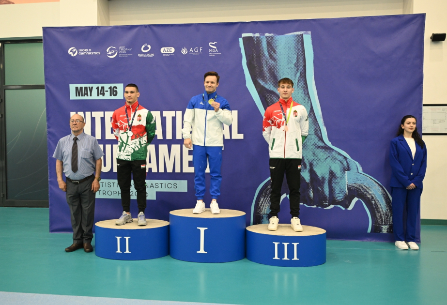 Azərbaycan gimnastları “AGF Trophy” beynəlxalq turnirində növbəti medallarını qazanıblar