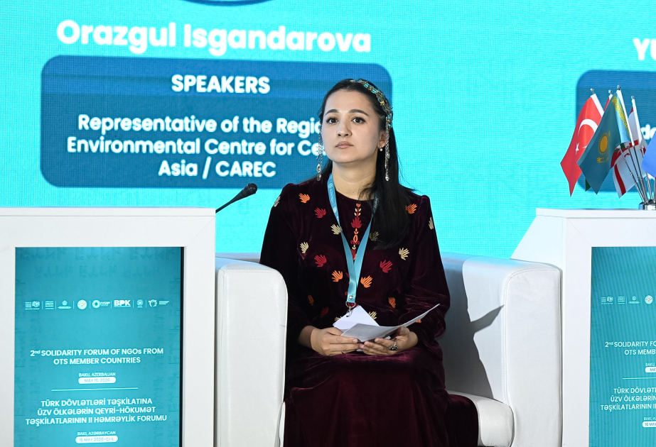 Orazgül İsgəndərova: Gənclər sosial və ekoloji dəyişikliklərin əsas aparıcı qüvvəsidir