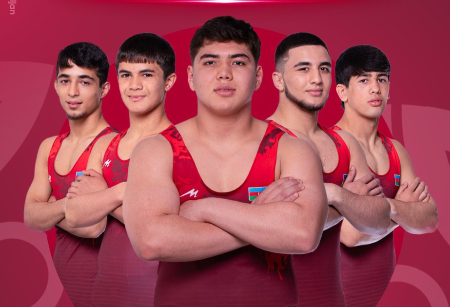 Los luchadores azerbaiyanos ganan cinco medallas en una jornada del Campeonato de Europa sub-17