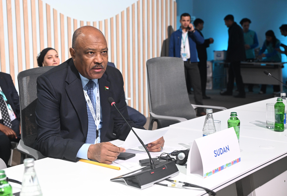 Sudan rəsmisi: WUF13-ün şüarı xalqımızın istəkləri və reallıqları ilə tam üst-üstə düşür
