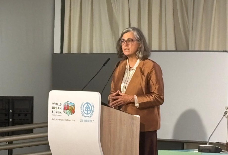 Anaklaudia Rossbax: Su və sanitariya xidmətləri dayanıqlı şəhərlərin əsasını təşkil edir