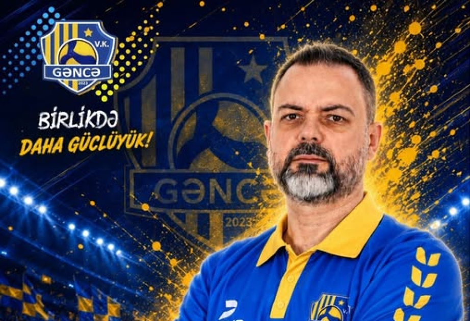 “Gəncə” voleybol klubu baş məşqçi ilə müqaviləni yeniləyib
