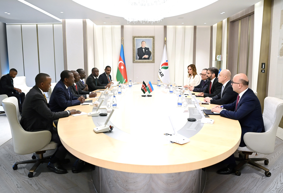 SOCAR President meets with President of Kenya