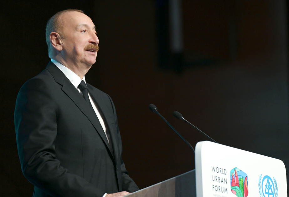 Le président Aliyev : Nous avons pleinement conscience de la nécessité du développement urbain
