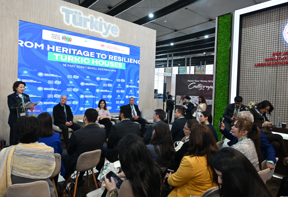 WUF13 çərçivəsində “İrsdən dayanıqlılığa doğru: Türk evləri” mövzusunda panel sessiya işə başlayıb