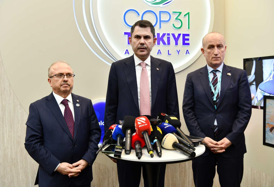 Murat Kurum: COP31-in əsas mövzularından biri dayanıqlı və davamlı şəhərlərin inkişafı olacaq