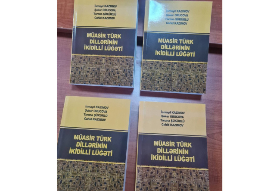 Müqayisəli dilçilik və türkologiya tədqiqatları üçün mənbə - “Müasir türk dillərinin ikidilli lüğəti”