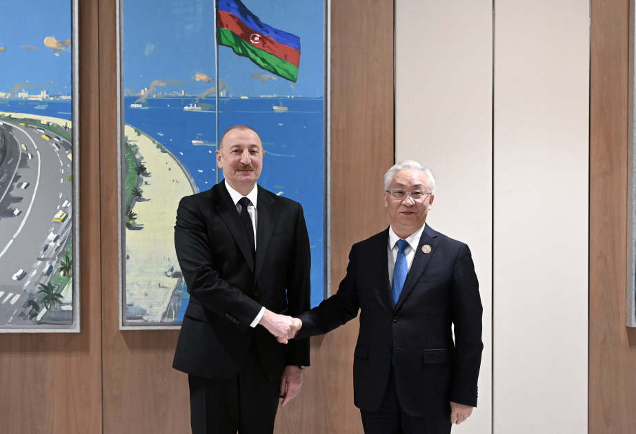 President Ilham Aliyev received Vice Premier of the State Council of China