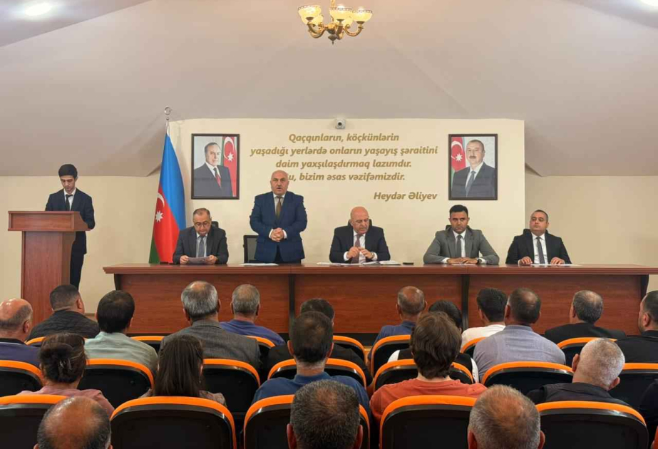 Xocalı sakinləri sosial müdafiə tədbirləri və mina təhlükəsi ilə bağlı maarifləndirilib