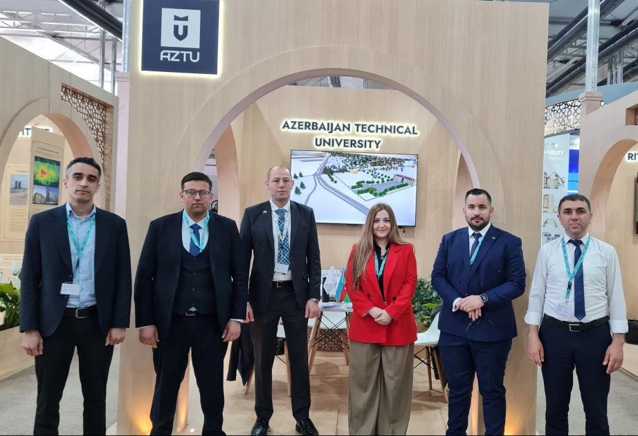 WUF13: “Urban Expo” sərgisində Azərbaycan Texniki Universitetinin pavilyonu qurulub