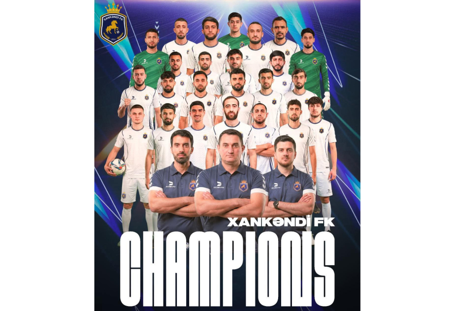 “Xankəndi” futbol üzrə Azərbaycan I Liqasına vəsiqə qazanıb