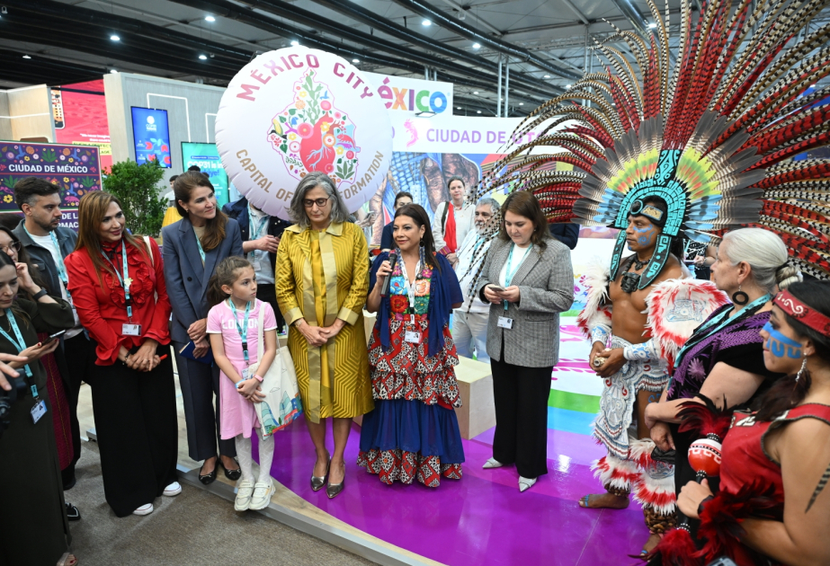 L'ouverture du pavillon mexicain tenue dans le cadre du WUF13