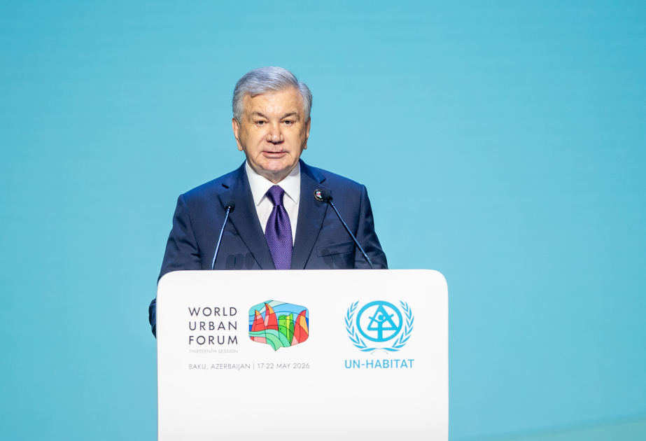 Usbekischer Präsident dankt Ilham Aliyev für Organisation von WUF13