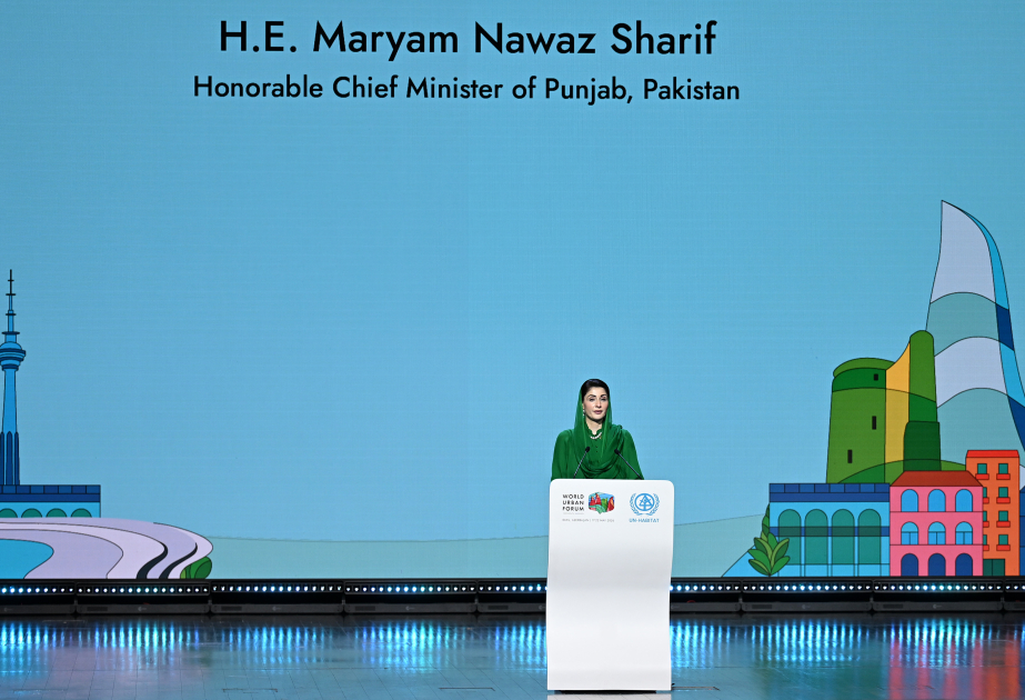 Maryam Nawaz Sharif : Bakou est l'incarnation de la transformation et de l'évolution