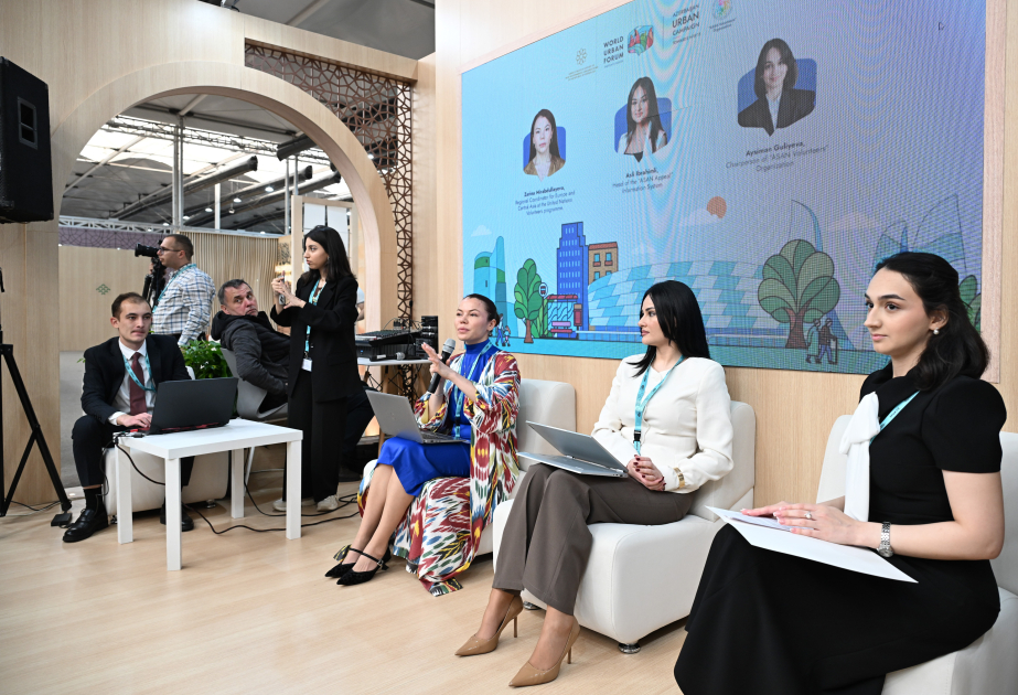 ASAN könüllüləri WUF13-də panel görüş keçiriblər