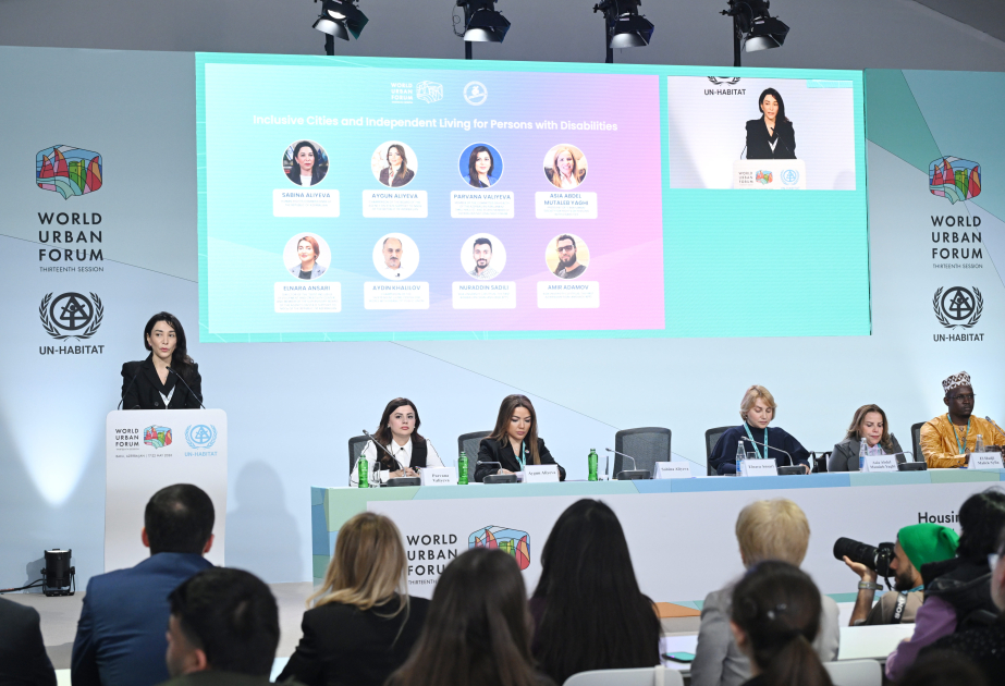 Sabina Aliyeva: Ensuring the equal participation of persons with disabilities in society is only possible through the creation of an accessible environment