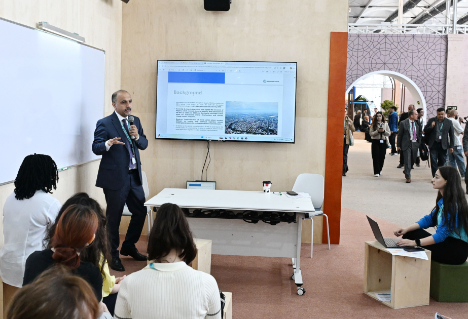 Baku's sustainable city model discussed at WUF13 VIDEO