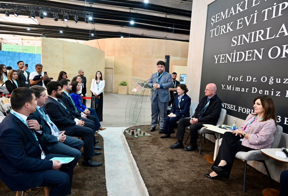 Türk Mədəniyyəti ve Mirası Fondunun nümayəndəsi: Tarixi irs şəhərsalma siyasətinin əsas istiqamətlərindən biri olmalıdır