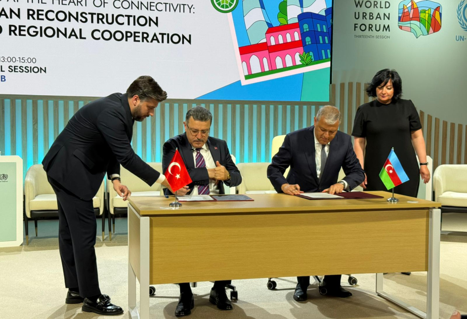 Şuşa və Trabzon şəhərləri arasında qardaşlaşma haqqında memorandum imzalanıb