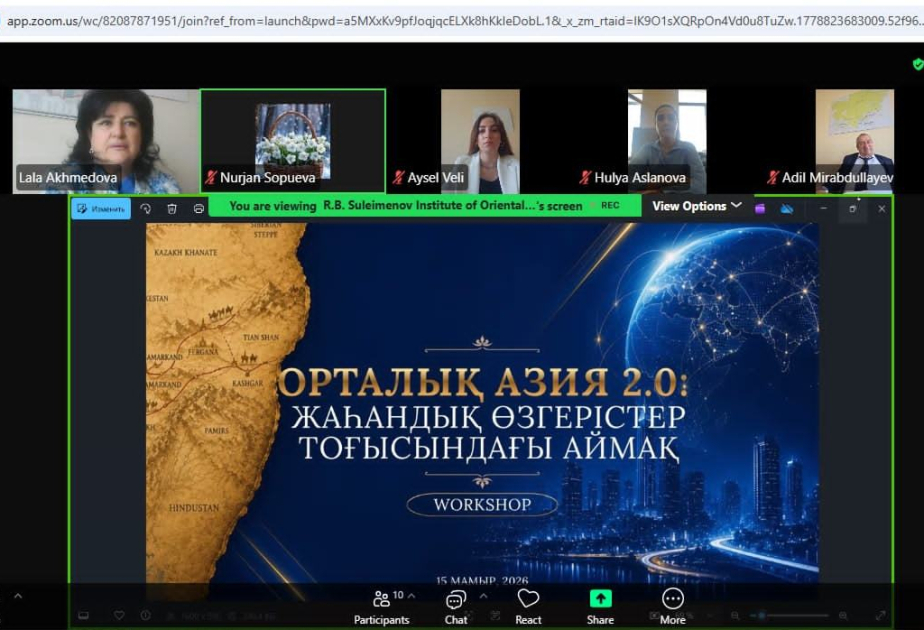 Şərqşünas alimlər Almatıda keçirilən seminarda məruzə ediblər