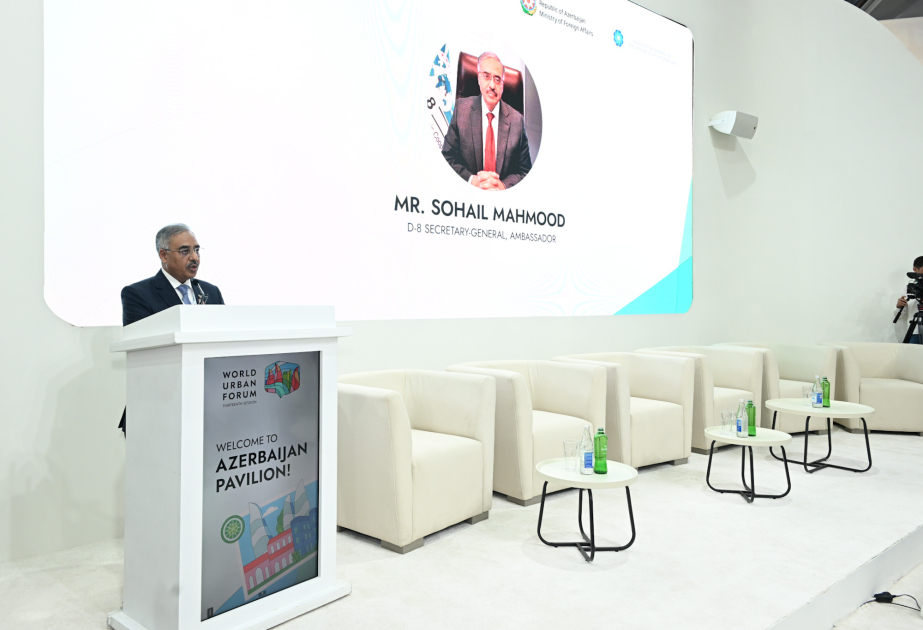 D-8-in Baş katibi: Dayanıqlı urbanizasiya və enerji keçidi sıx bağlı olan inkişaf prioritetləridir