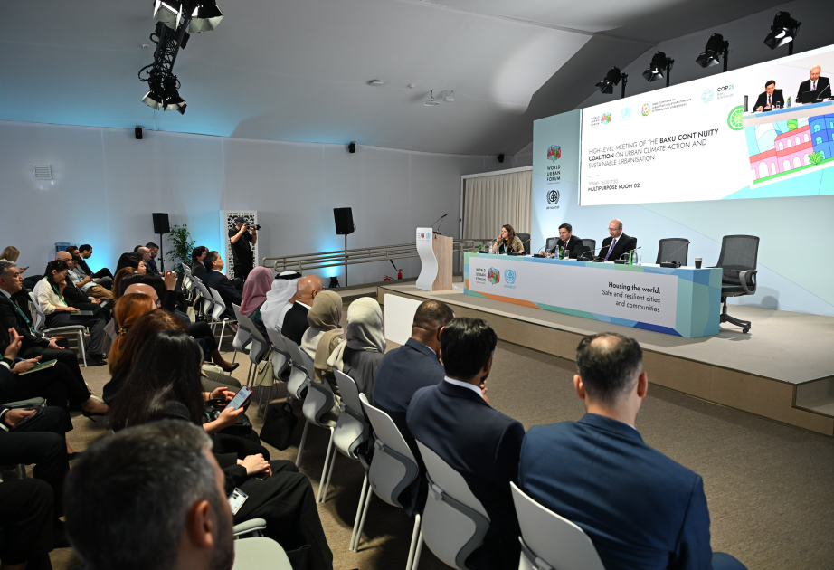 WUF13 : Réunion de haut niveau de la Coalition de Bakou pour la durabilité