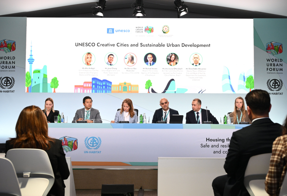 Panel session at WUF13: UNESCO's creative cities and sustainable urban development