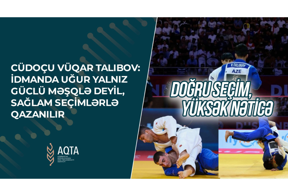 Vüqar Talıbov: İdmanda uğur yalnız güclü məşqlə deyil, sağlam seçimlərlə qazanılır