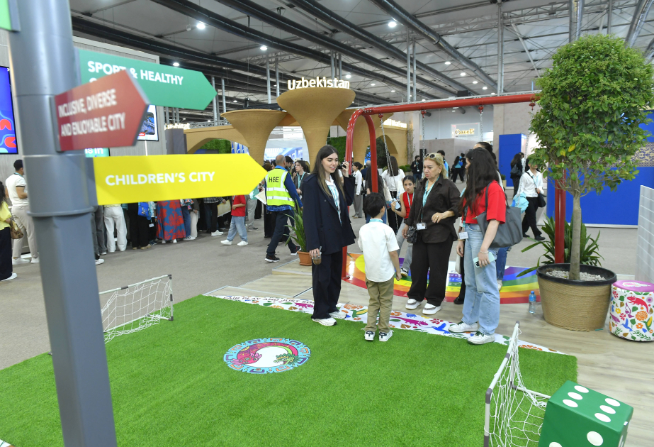 WUF13: En el pabellón de México se ha creado una zona especial de entretenimiento para niños -  FOTOS