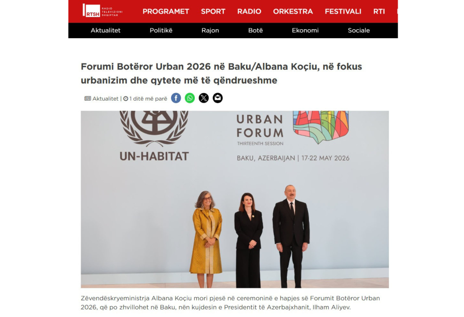 WUF13 dünya mediasının diqqət mərkəzində qalmaqdadır