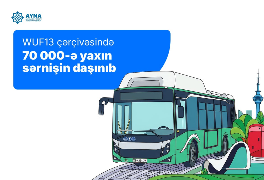 WUF13 çərçivəsində 70 minə yaxın sərnişin daşınıb