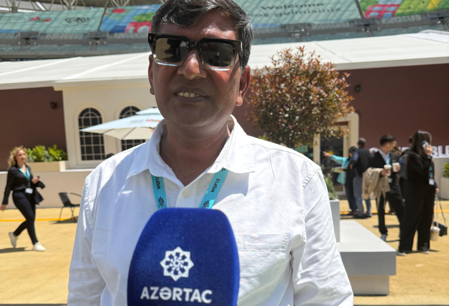 Pakistan nümayəndəsi: WUF13-də öyrəndiklərimi ölkəmdə tətbiq etməyi planlaşdırıram