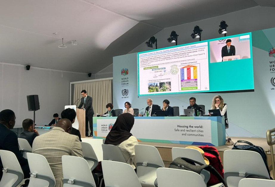 WUF13: “Dayanıqlı Şəhər İnkişafı üçün Tranzit Yönümlü İnkişaf (TOD) və Şəhərlərin Yaşıl Transformasiyası” adlı sessiya keçirilir