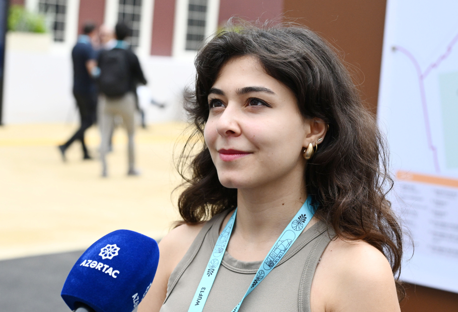 Kembric Universitetinin azərbaycanlı doktorantı: WUF13 müxtəlif sektorları bir araya gətirmək baxımından çox önəmlidir