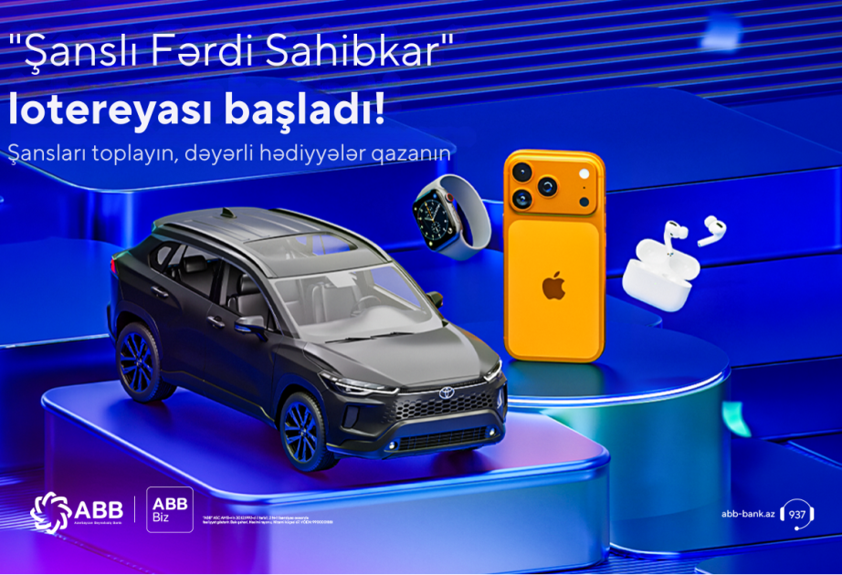 ®  Банк ABB запускает лотерею «Счастливый индивидуальный предприниматель»!