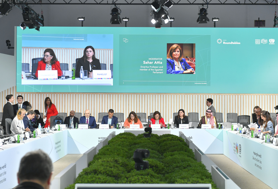 WUF13 çərçivəsində qlobal mənzil öhdəliklərinin icrasına dair parlament üzvlərinin dəyirmi masası keçirilir