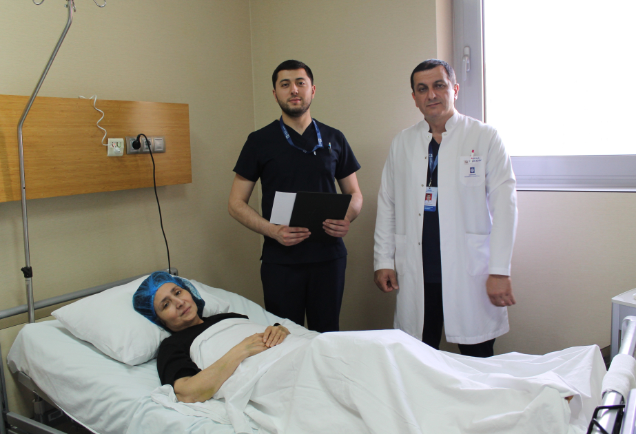 ®  Mərkəzi Gömrük Hospitalında sağ bud sümüyünün xarici fiksatorlarla osteosintez əməliyyatı uğurla icra olunub