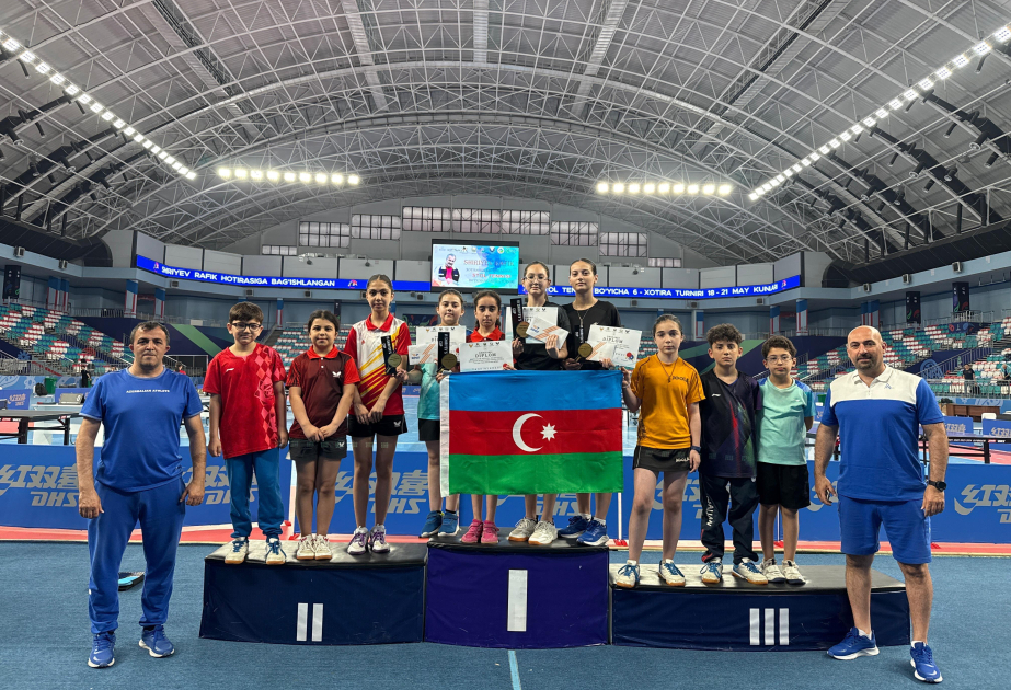 Stolüstü tennisçilər Özbəkistandan 7 medalla qayıdırlar