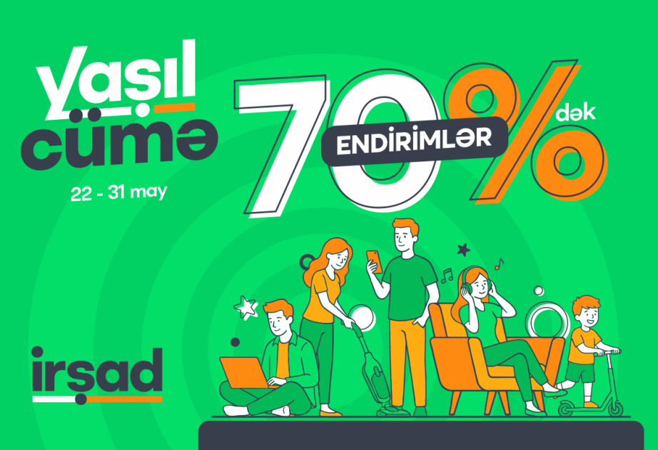 ® “İrşad”da böyük “Yaşıl Cümə” fürsəti başladı! VİDEO