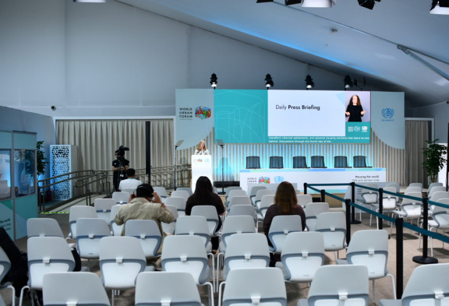 WUF13: Mehr als 800 Medienvertreter berichten vom Weltstädteforum in Baku