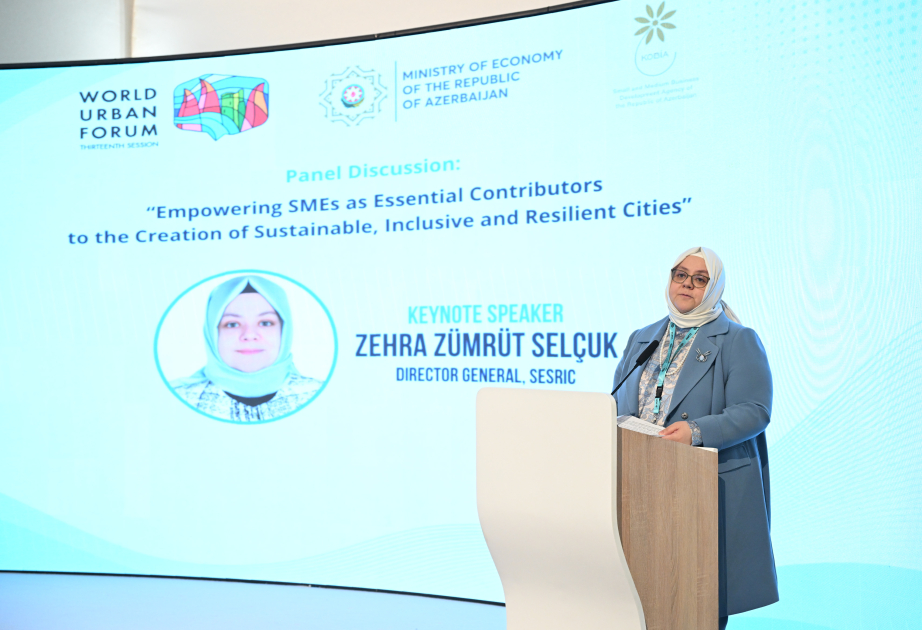 Zehra Zümrüt Selçuk: KOB-ların dayanıqlı şəhər transformasiyasının mərkəzində qalmasını təmin etməliyik
