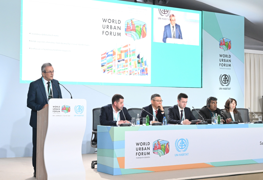WUF13: “Ədalətli əmlak vergisi davamlı şəhər inkişafının hərəkətverici gücü kimi” - panel sessiya