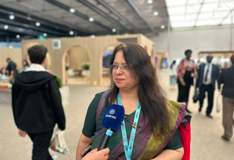 ممثلة الهند تشيد بتنظيم الدورة الـ13 للمنتدى الحضري العالمي ودور أذربيجان الريادي