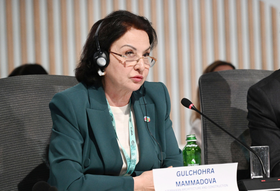 Gülçöhrə Məmmədova: Şəhərlərin problemlərinin həlli üçün çoxşaxəli yanaşma tələb olunur