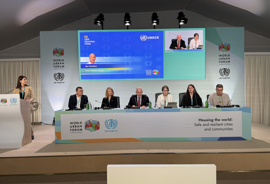 WUF13 çərçivəsində Ukraynada dayanıqlı mənzil həlləri müzakirə olunub