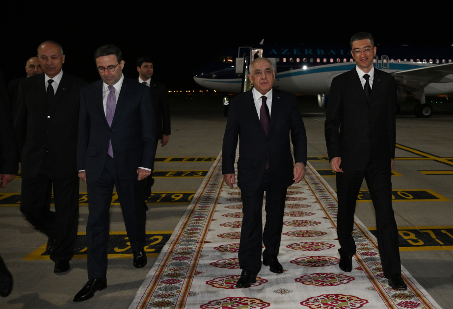 Le Premier ministre azerdbnaïdjanais entame une visite de travail au Turkménistan