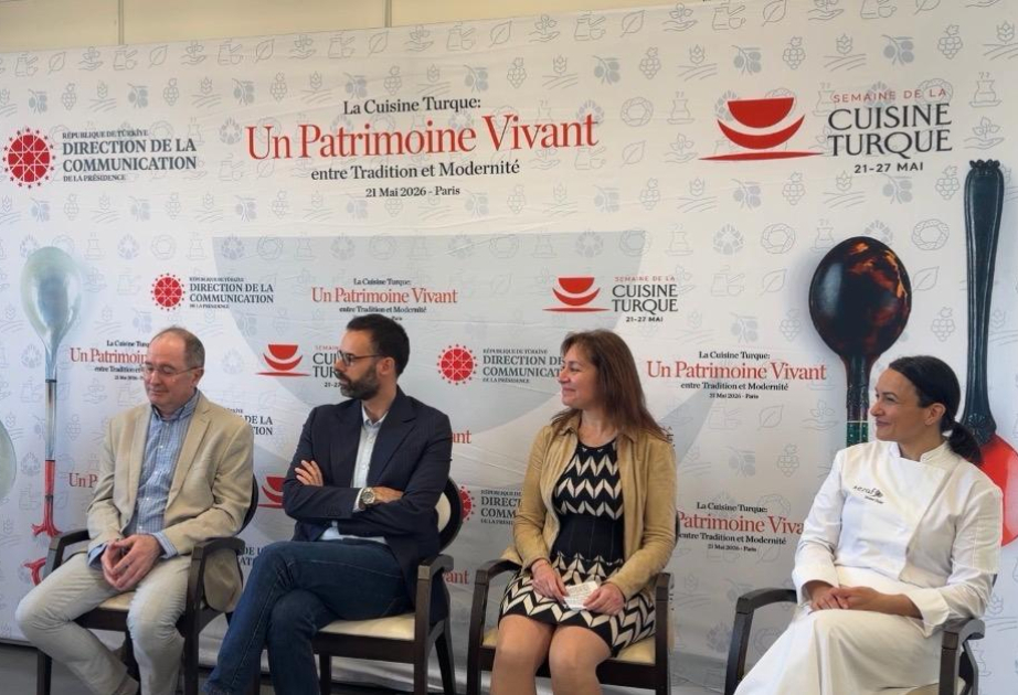 Türk mətbəxinin zəngin irsi Parisdə təqdim olunub